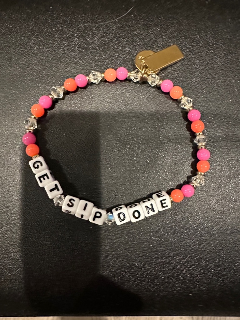 Little words x Dunkin Beaded Stretch Bracelet